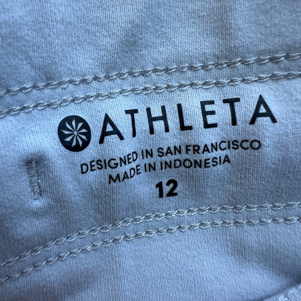 ATHLETA Gray Trekkie North Galactic Skirt Skort Women’s 12 - Picture 6 of 10